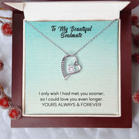 Load image into Gallery viewer, Beautiful Soulmate Love Necklace w/ Message Card
