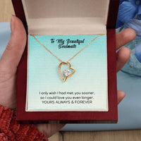 Load image into Gallery viewer, Beautiful Soulmate Love Necklace w/ Message Card
