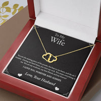 Load image into Gallery viewer, Everlasting Love Heart Necklace with Heartfelt Message Card
