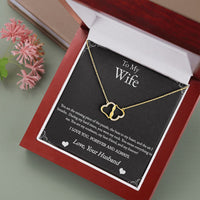 Load image into Gallery viewer, Everlasting Love Heart Necklace with Heartfelt Message Card
