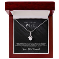 Load image into Gallery viewer, Alluring Beauty Necklace with Heartfelt Message Card
