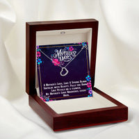 Load image into Gallery viewer, Heart Necklace w/ Mother&#39;s Day Poem Message Card
