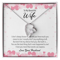 Load image into Gallery viewer, Forever Love To My Wife Necklace
