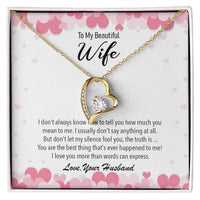 Load image into Gallery viewer, Forever Love To My Wife Necklace
