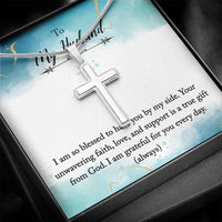 Load image into Gallery viewer, So Blessed Cross Necklace
