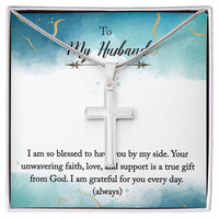 Load image into Gallery viewer, So Blessed Cross Necklace
