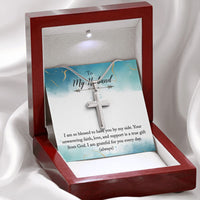 Load image into Gallery viewer, So Blessed Cross Necklace

