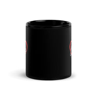 Load image into Gallery viewer, Love Black Glossy Mug
