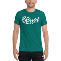 Load image into Gallery viewer, Blessed Men&#39;s Short Sleeve T-Shirt
