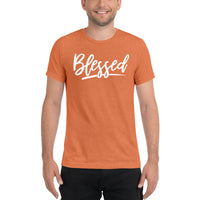 Load image into Gallery viewer, Blessed Men&#39;s Short Sleeve T-Shirt

