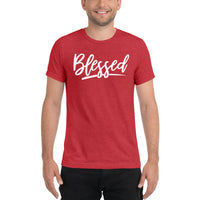 Load image into Gallery viewer, Blessed Men&#39;s Short Sleeve T-Shirt
